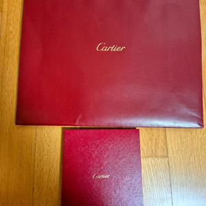 까르띠에 시계 사용설명서 책자 이미지