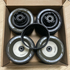 클라우드휠 Hydro 100mm 풀리 벨트포함 올시즌 전동스케이트보드 이미지