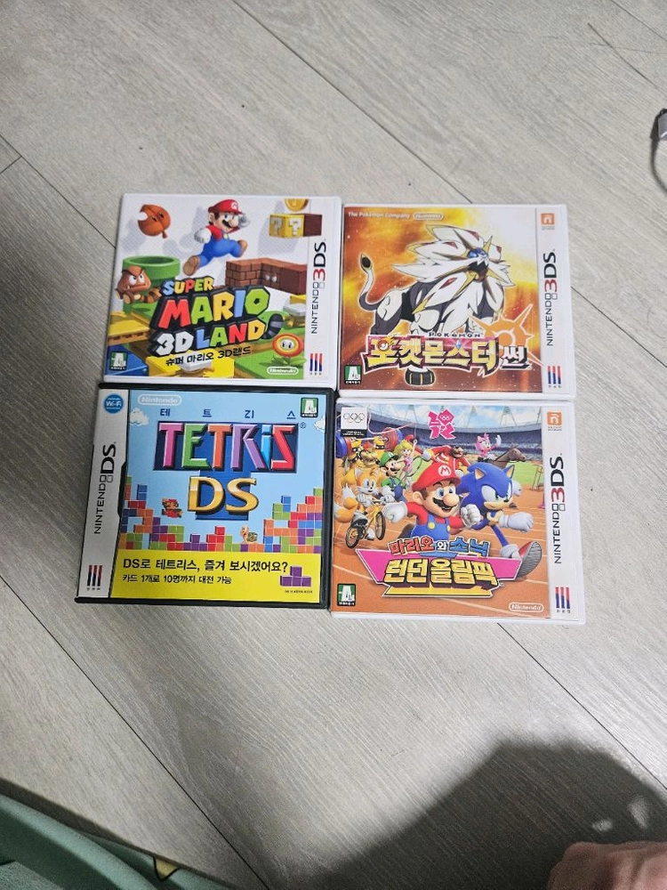 닌텐도 3ds 칩팝니다. 포켓몬스터 블랙2 포켓몬스터 썬 리듬세상 슈퍼마리오3d랜드 테트리스ds 마리오소닉런던올림픽 이미지
