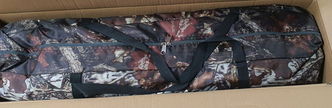 새론불 낙엽무늬 무릎텐트 난로텐트 미사용제품 대형사이즈 이미지