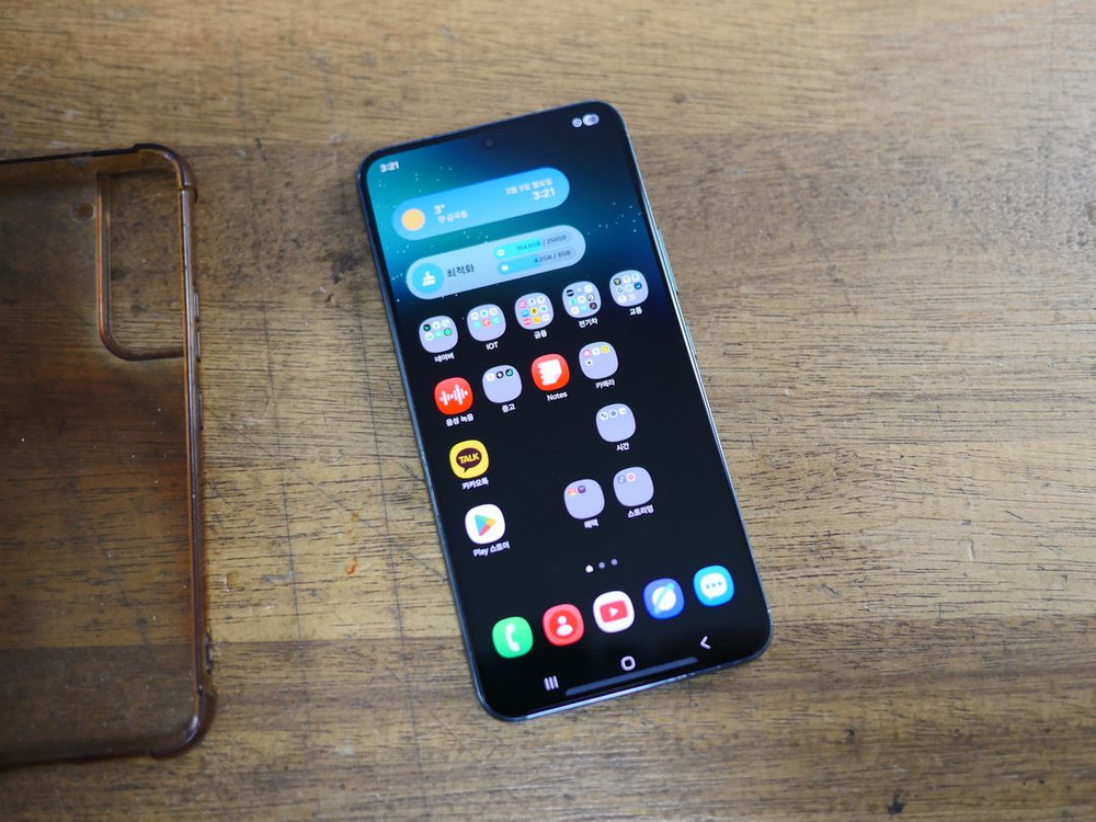 삼성 갤럭시 S22 그린색상 256GB 휴대폰 공기계 풀박스 이미지