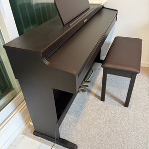 (거의 새거) 다이나톤 DT100 디지털 피아노 (로즈우드, 의자, 매트 포함) 이미지