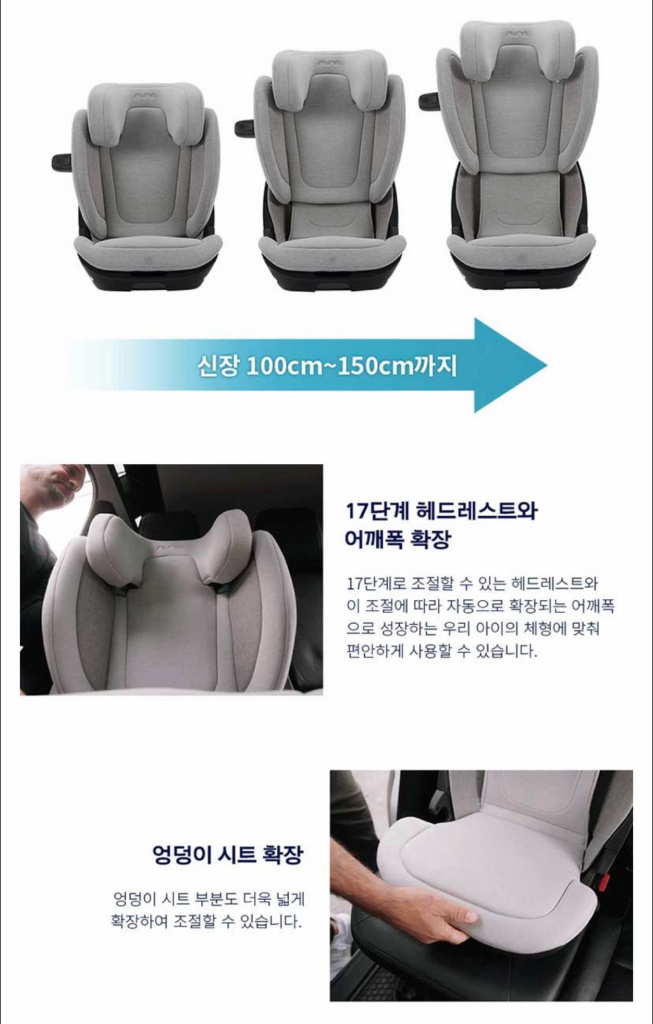 아동용 카시트 이미지