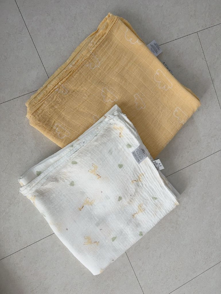 벨몽 뱀부코튼 신생아속싸개 리틀베니 2장 이미지