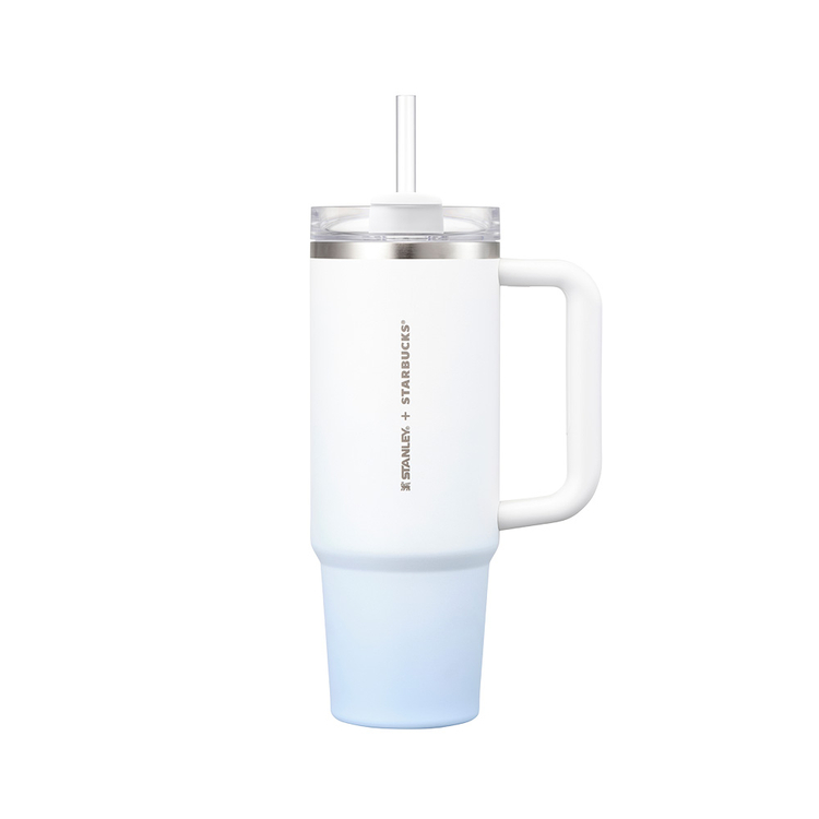 스타벅스 SS 스탠리 화이트 켄처 텀블러 887ml 이미지
