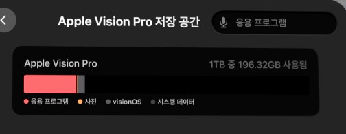 애플 비전프로 1세대 (M2) 1TB 이미지