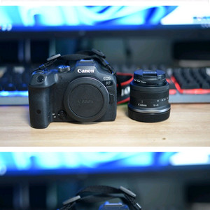 캐논 정품 EOS R7 미러리스 카메라 RF-S 18-45 렌즈 포함 이미지