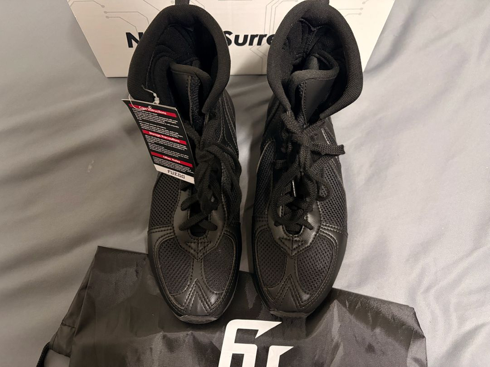 푸에고 복싱화 265 블랙 새상품 팝니다. 이미지