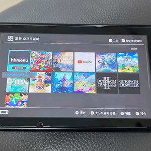 닌텐도 스위치 커펌(모드칩) + 512g팝니다. 이미지