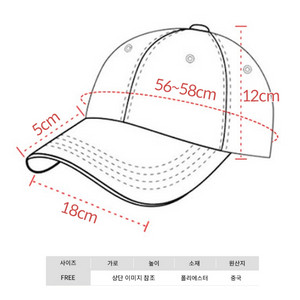초경량 여름통풍모자 망사메쉬모자 한강 러닝 아웃도어등산 이미지