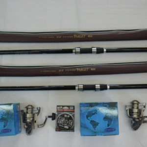 카본원투대450 2대+5000번릴 2대+릴줄 이미지