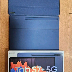 갤럭시탭 s7플러스 512G 5g 미스틱네이비 풀박스 이미지