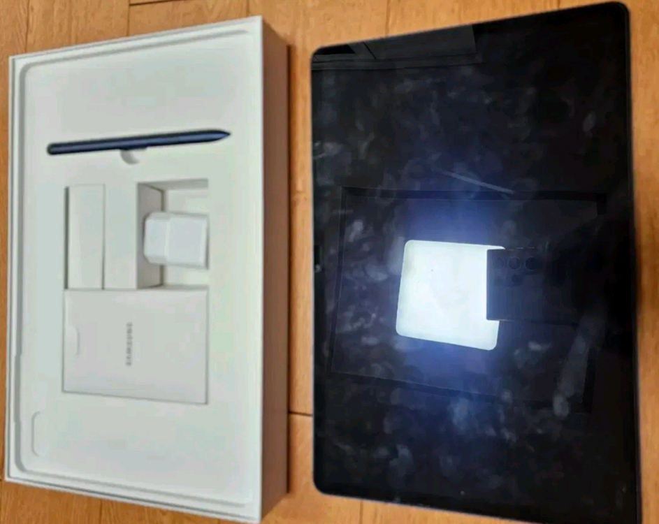 갤럭시탭 s7플러스 512G 5g 미스틱네이비 풀박스 이미지