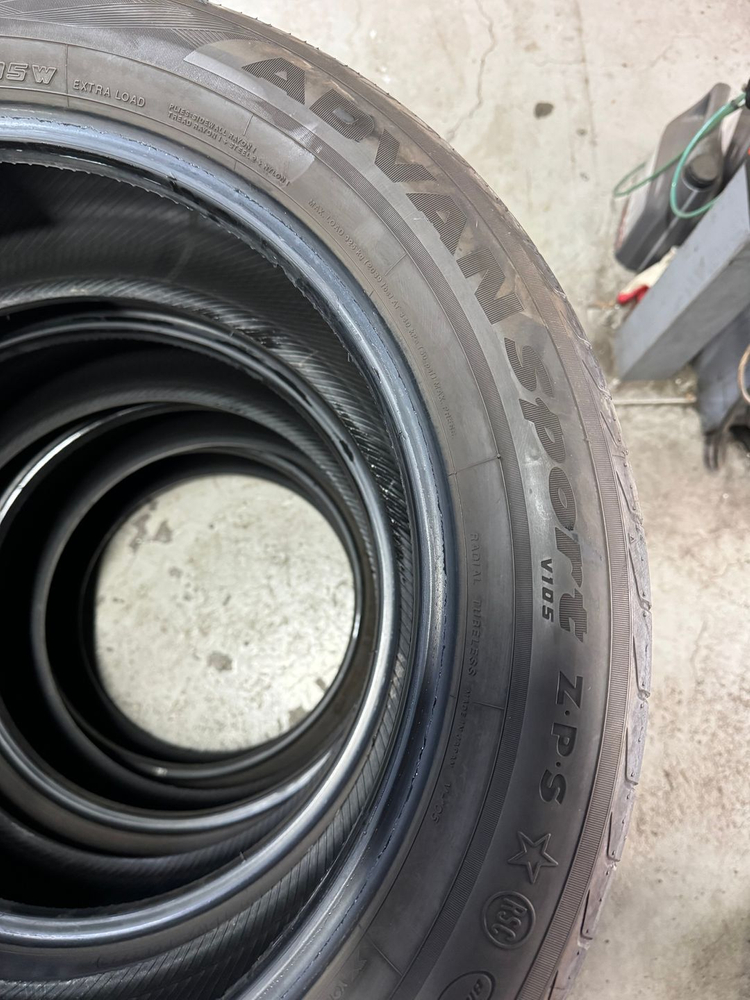 245 50 19 BMW X3 X4 순정 요코하마 어드반 스포츠 런플랫 타이어 이미지