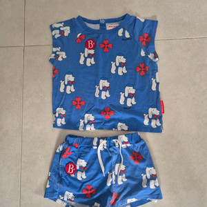 베베드피노여름 상하복 세트 100 이미지