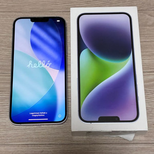 아이폰14플러스 256기가 퍼플 이미지