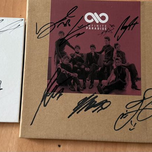 인피니트 친필싸인앨범 3장일괄 이미지