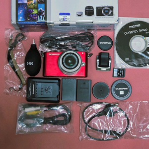 올림푸스 PEN E-PL3 풀세트 민트급 이미지