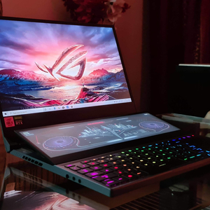 [최저가]ASUS 15인치 게이밍노트북 제피러스듀오(i7-10th/2070/램32GB/4K) 이미지