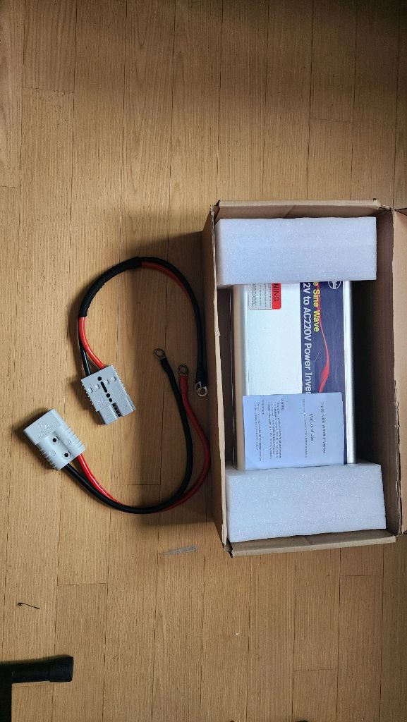 gsp 순수정현파 인버터 2000w + 앤더슨커넥터 이미지