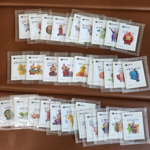 텔레토비 전종 32종 띠부씰 이미지