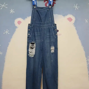 (M) 디엔티도트 데님 점프수트 멜빵바지 이미지