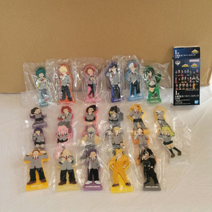 (풀세트)나히아 러버 스탠드 I상 전 23종 제일복권 히로아카 나의히어로 이미지