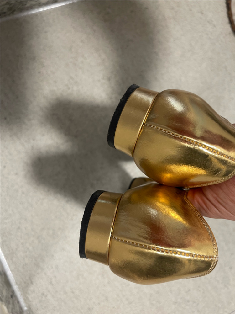 아콤마 로퍼 235 골드컬러 플랫슈즈 여성구두 여성신발 이미지