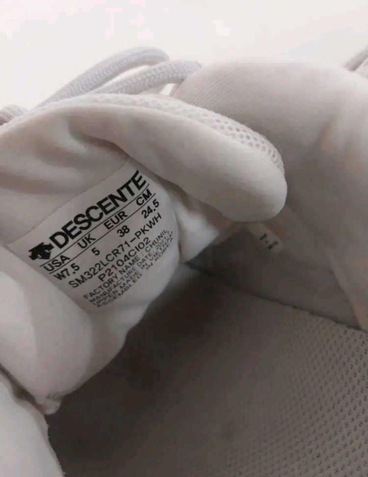 여성 데상트 시에나 데일리 스니커즈, 운동화 (245) 이미지