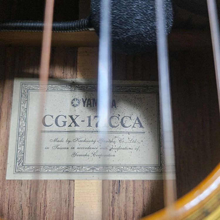 야마하 클래식기타 CGX171CCA 이미지