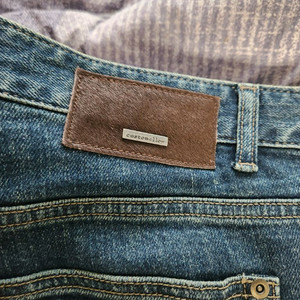 커스텀멜로우 사계절용 중청데님 워싱이쁨 얇고 부드러운재질! ss급상태 34사이즈팝니다 이미지