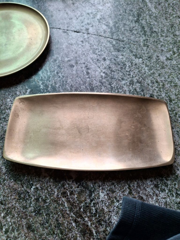 유기그릇 고요남 접시 세트 이미지