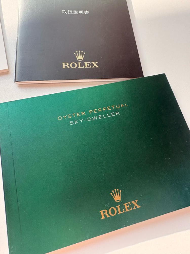 (정품) 롤렉스 시계 책자 및 구성품 스카이드웰러 이미지