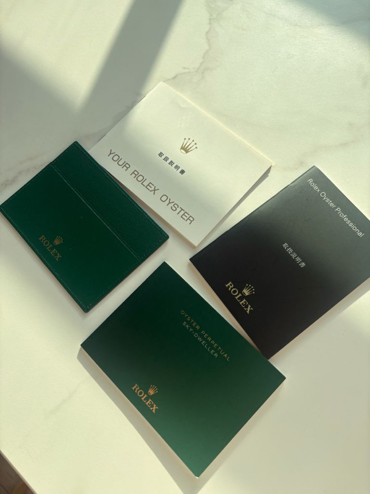 (정품) 롤렉스 시계 책자 및 구성품 스카이드웰러 이미지