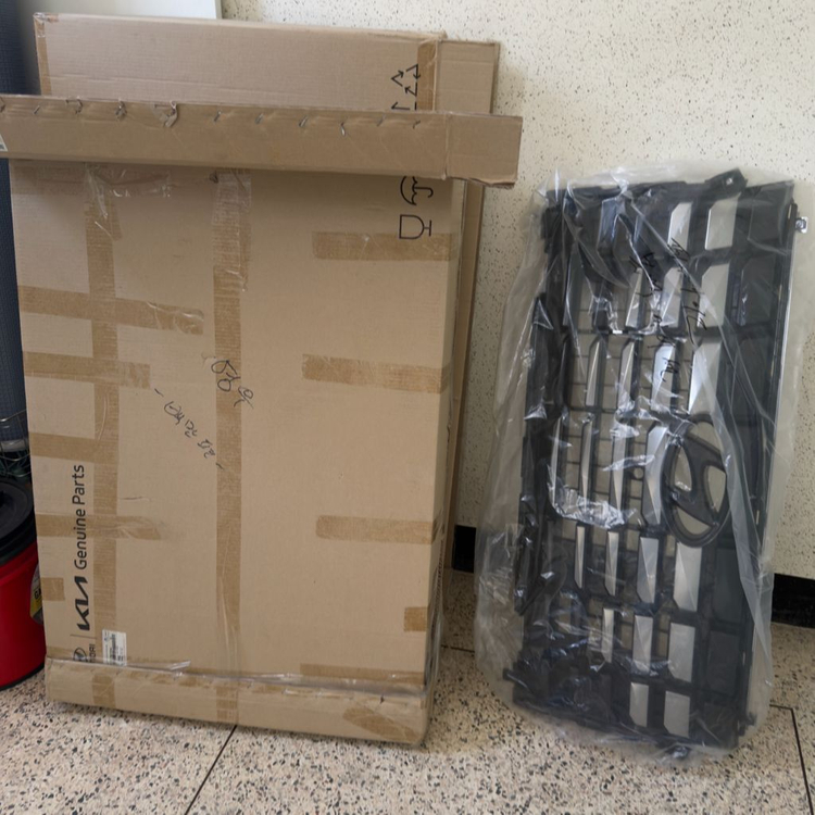 더뉴펠리세이드전면그릴 캘리그라피 이미지