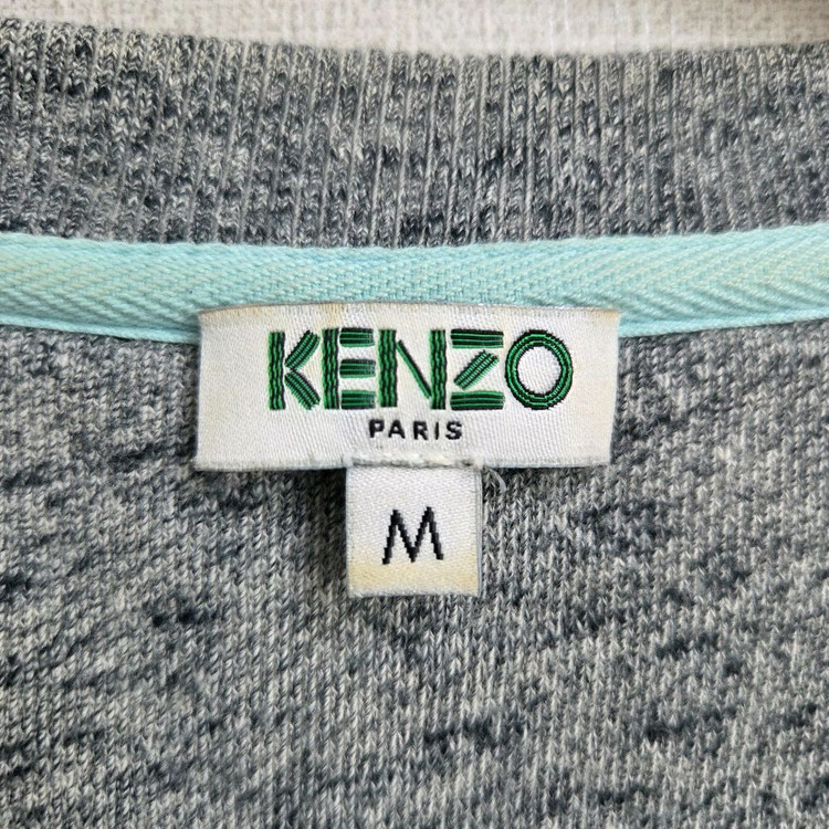 KENZO 눈 자수 맨투맨 티셔츠 그레이 M사이즈 이미지