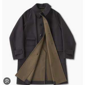 캡틴선샤인 트래블러 브라운 발마칸 코트 40(105) 이미지