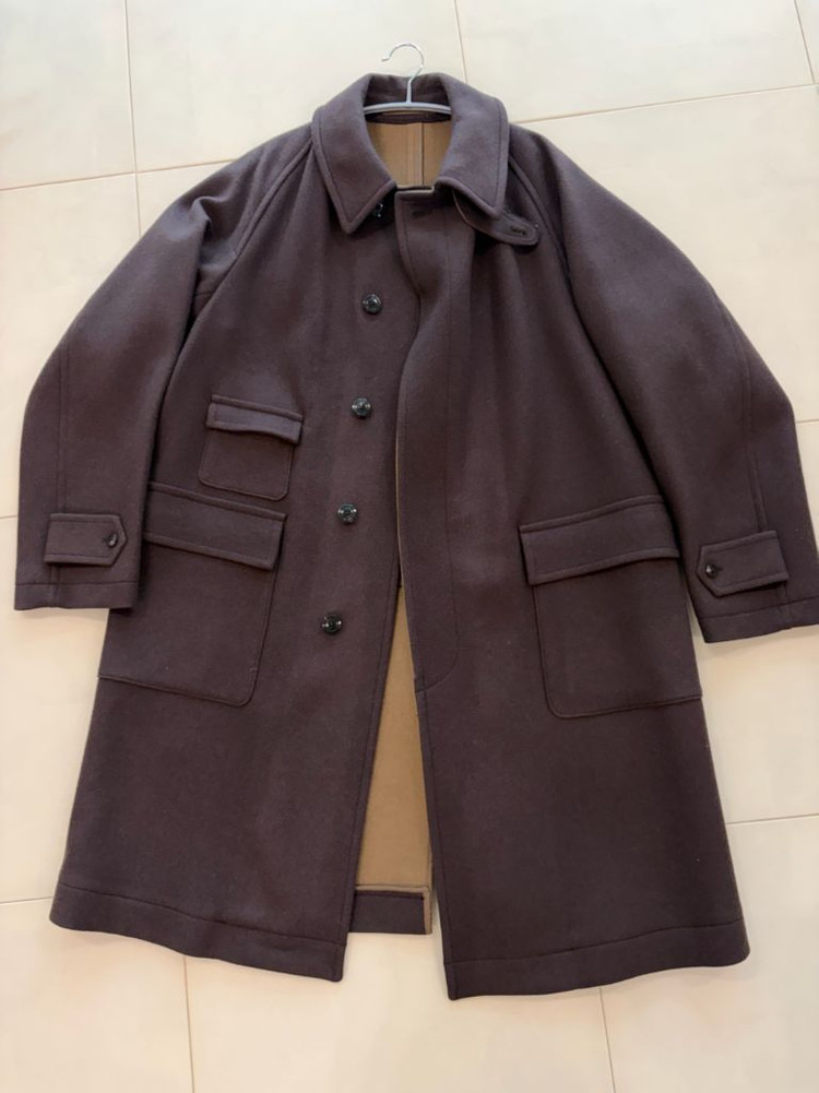 캡틴선샤인 트래블러 브라운 발마칸 코트 40(105) 이미지