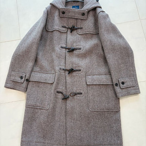 브룩스브라더스 울 헤링본 더플코트 L(100-105) 이미지