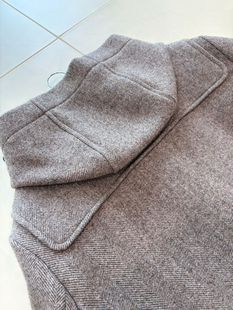 브룩스브라더스 울 헤링본 더플코트 L(100-105) 이미지