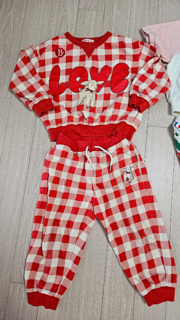 베베드피노 110 상하복 3세트 일괄 판매 이미지