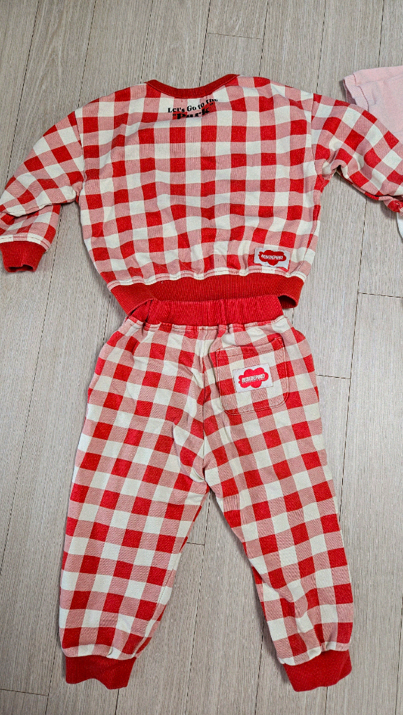 베베드피노 110 상하복 3세트 일괄 판매 이미지