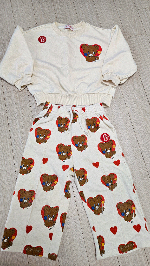 베베드피노 110 상하복 3세트 일괄 판매 이미지