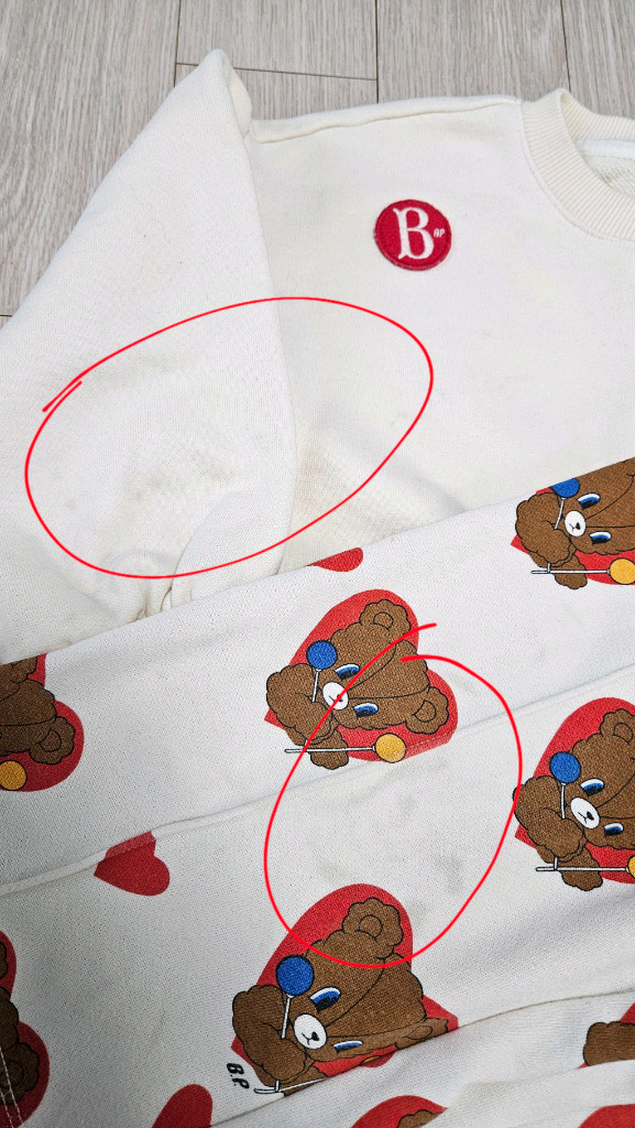 베베드피노 110 상하복 3세트 일괄 판매 이미지