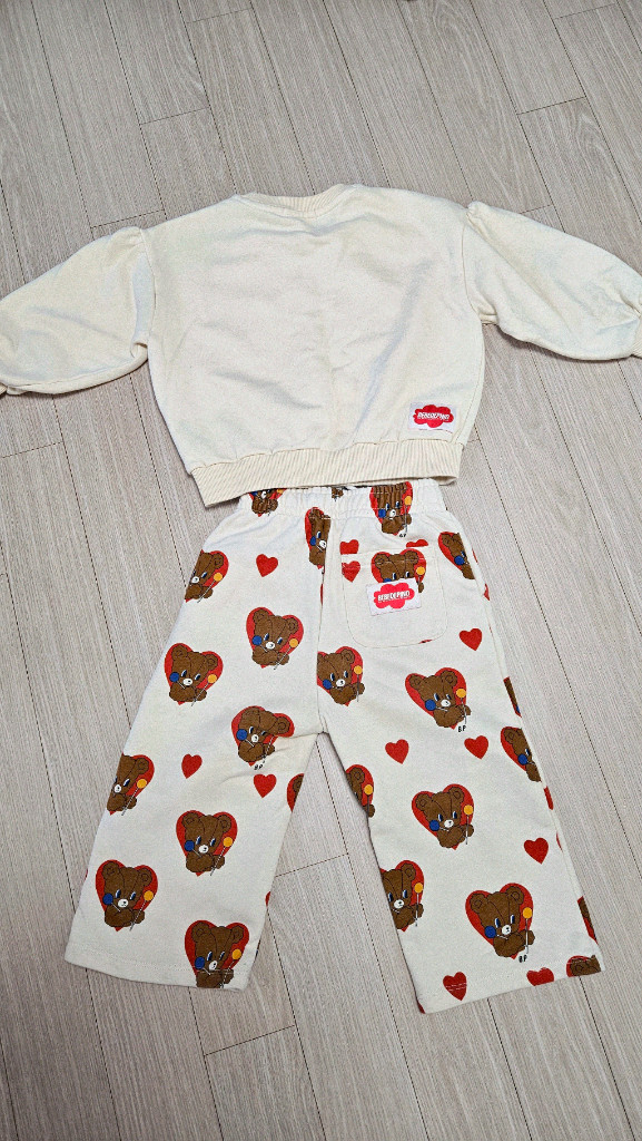 베베드피노 110 상하복 3세트 일괄 판매 이미지