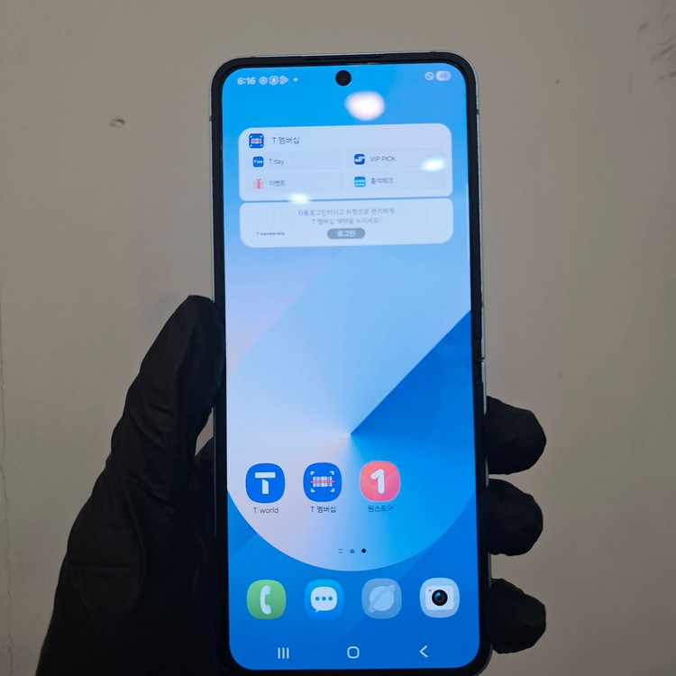 갤럭시Z플립6 256기가 블루 (무잔상) / 0311 이미지