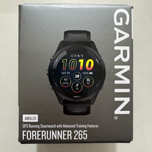 가민(Garmin) 포러너 265 스마트워치(미사용/박스개봉) 이미지