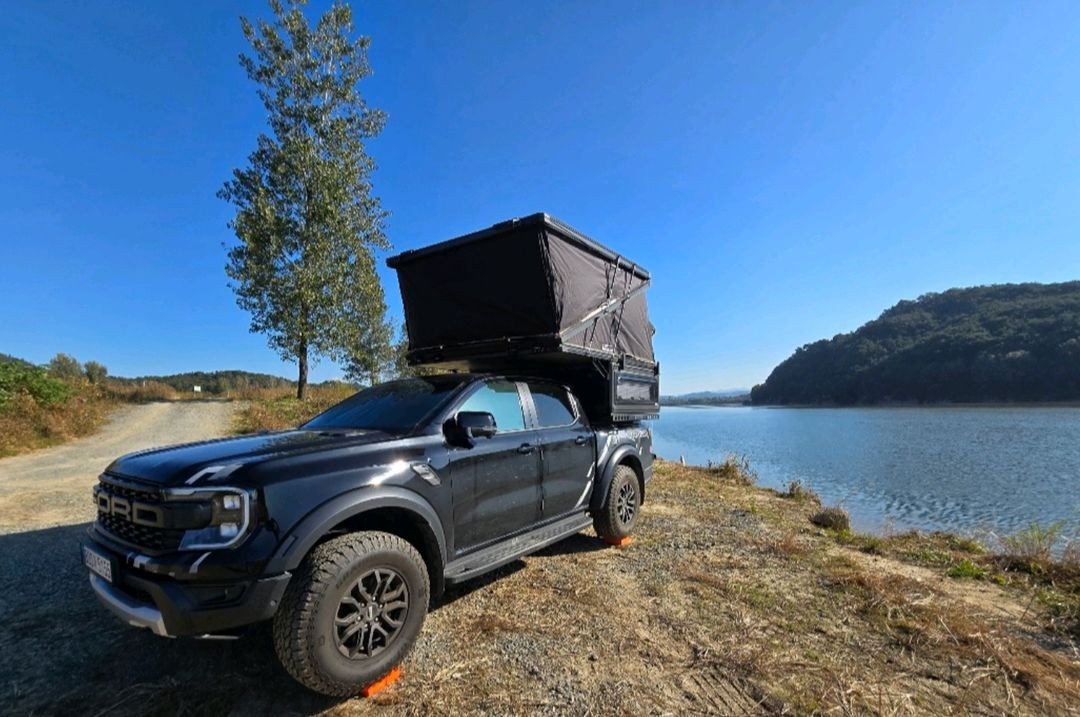 픽업트럭 루프탑텐트 이미지