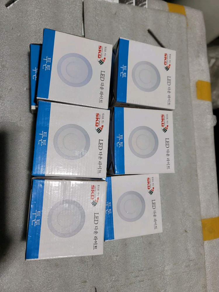 SKD LED 다운라이트 투톤 새제품 3인치 16개일괄 이미지