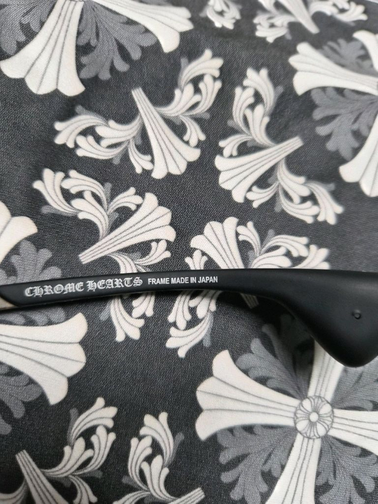 정품.크롬하츠 DRAG KING I 블랙 선글라스 이미지